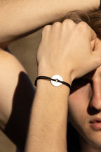 Bracelet Banc - Beige & Blanc