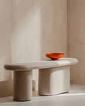 Rull Bench - Classic Beige Wool