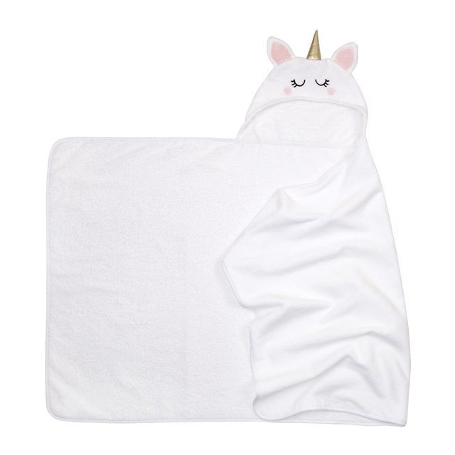 Toalla de baño con capucha para niños Unicornio