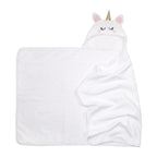 Toalla de baño con capucha para niños Unicornio