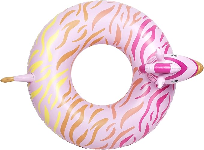 Boya de piscina de lujo Zebra