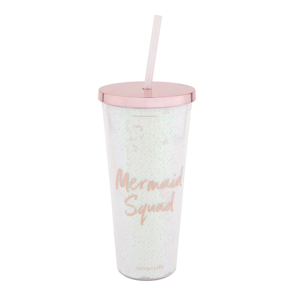 Glitter Mermaid Tumbler