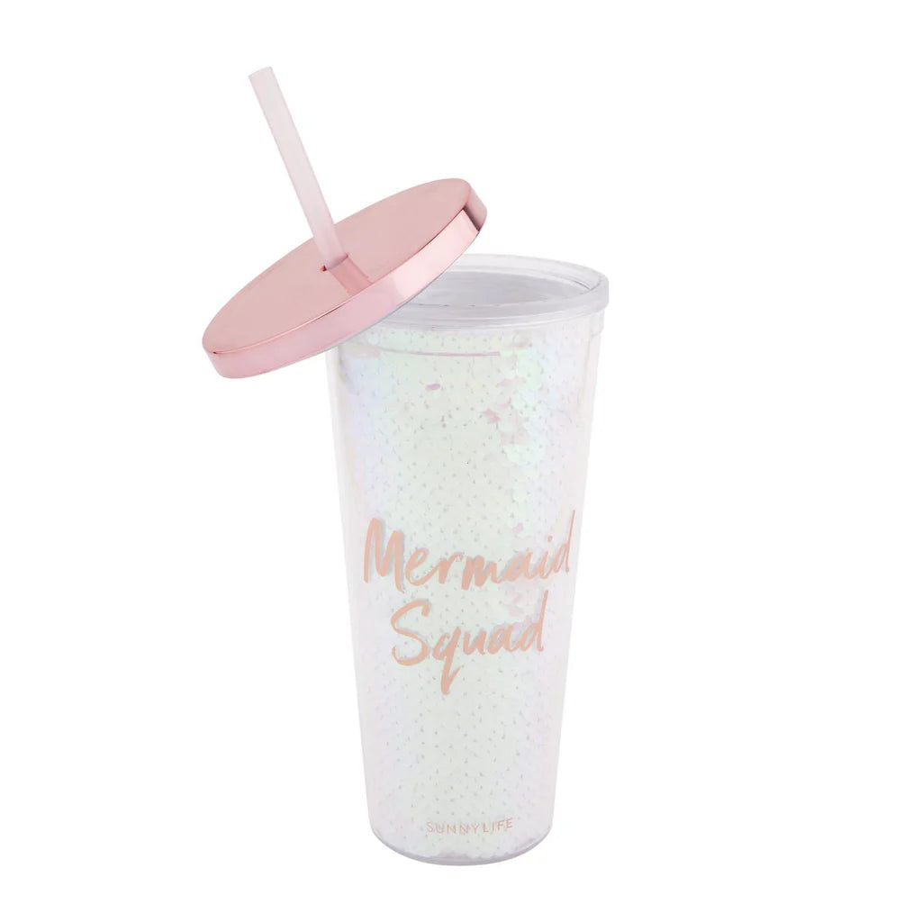 Glitter Mermaid Tumbler