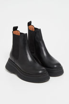 Ganni - Botte Chelsea Creepers - Black