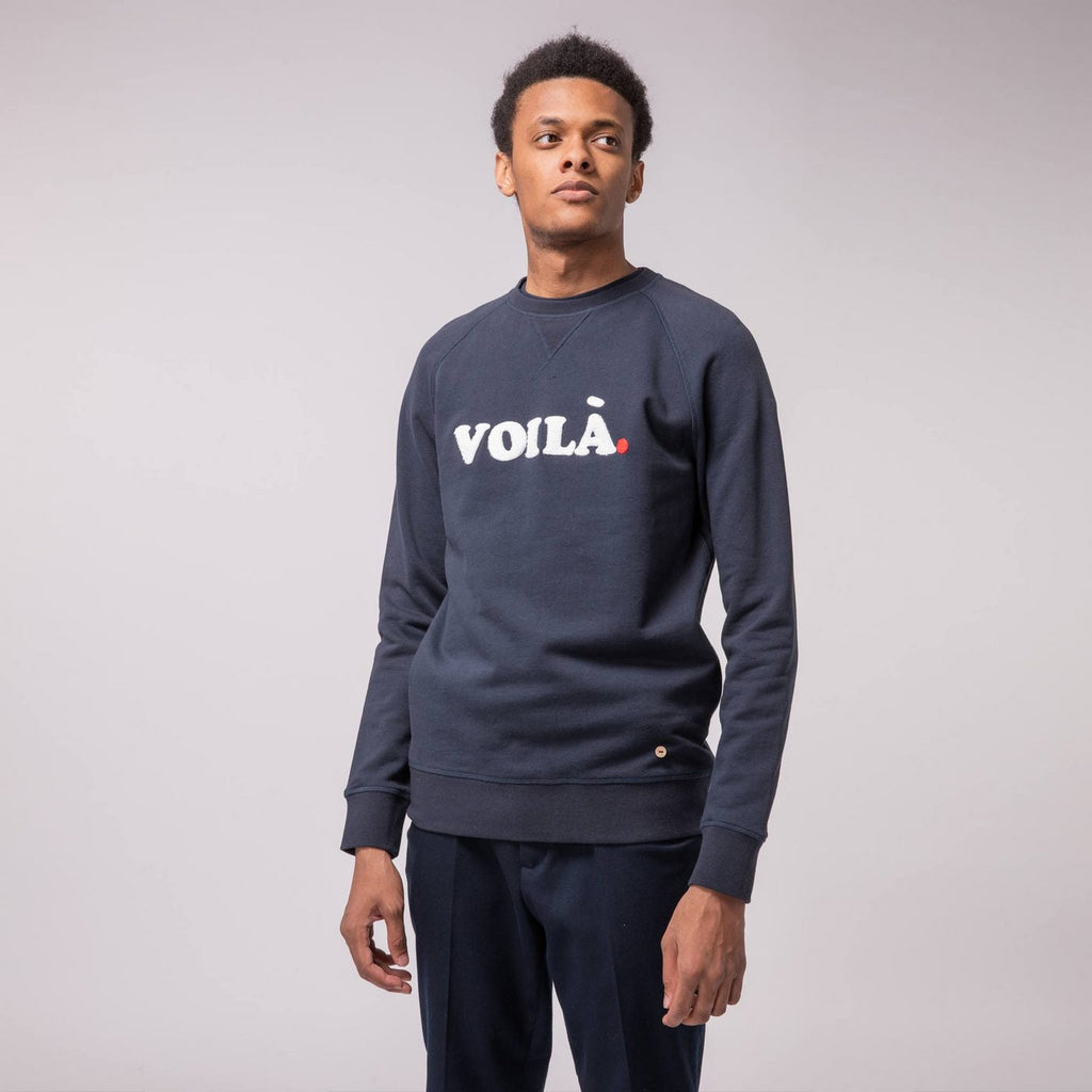 Faguo - Sudadera Darney - Azul Marino - Hombre