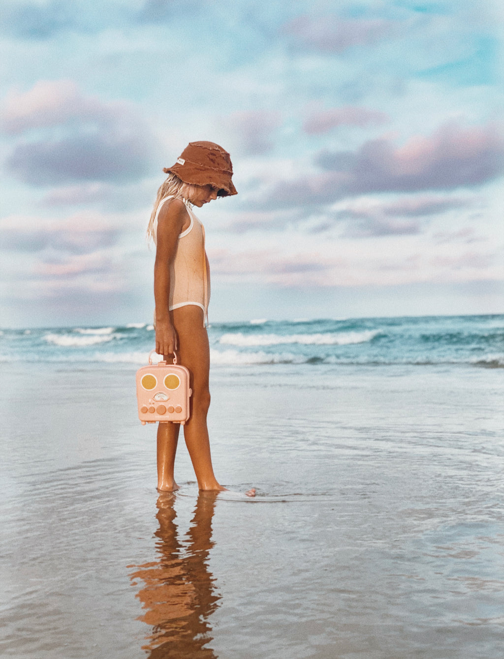 Enceinte De Plage - Rose Pêche