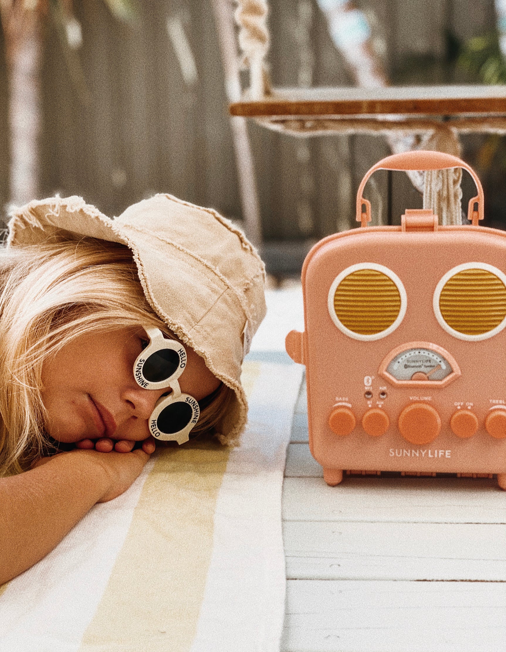 Enceinte De Plage - Rose Pêche