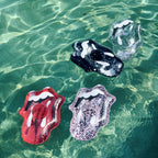 4 portabebidas inflables Rolling Stones Lips - Adultos