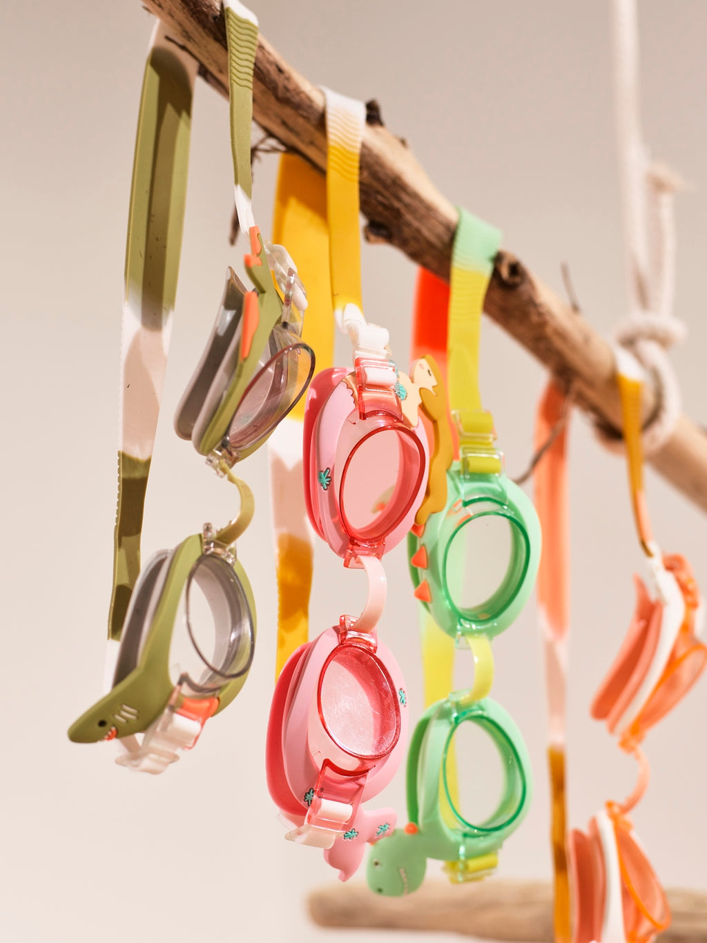 Mini Lunettes De Natation Surf Dino - Menthe Glacée