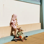 Desert Palms Beach Poncho - Powder Pink - Children