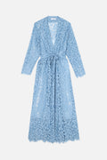 Vestido Largo Cats Arabesque - Denim