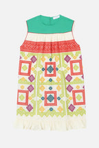 Raf Balkans Dress - Ecru