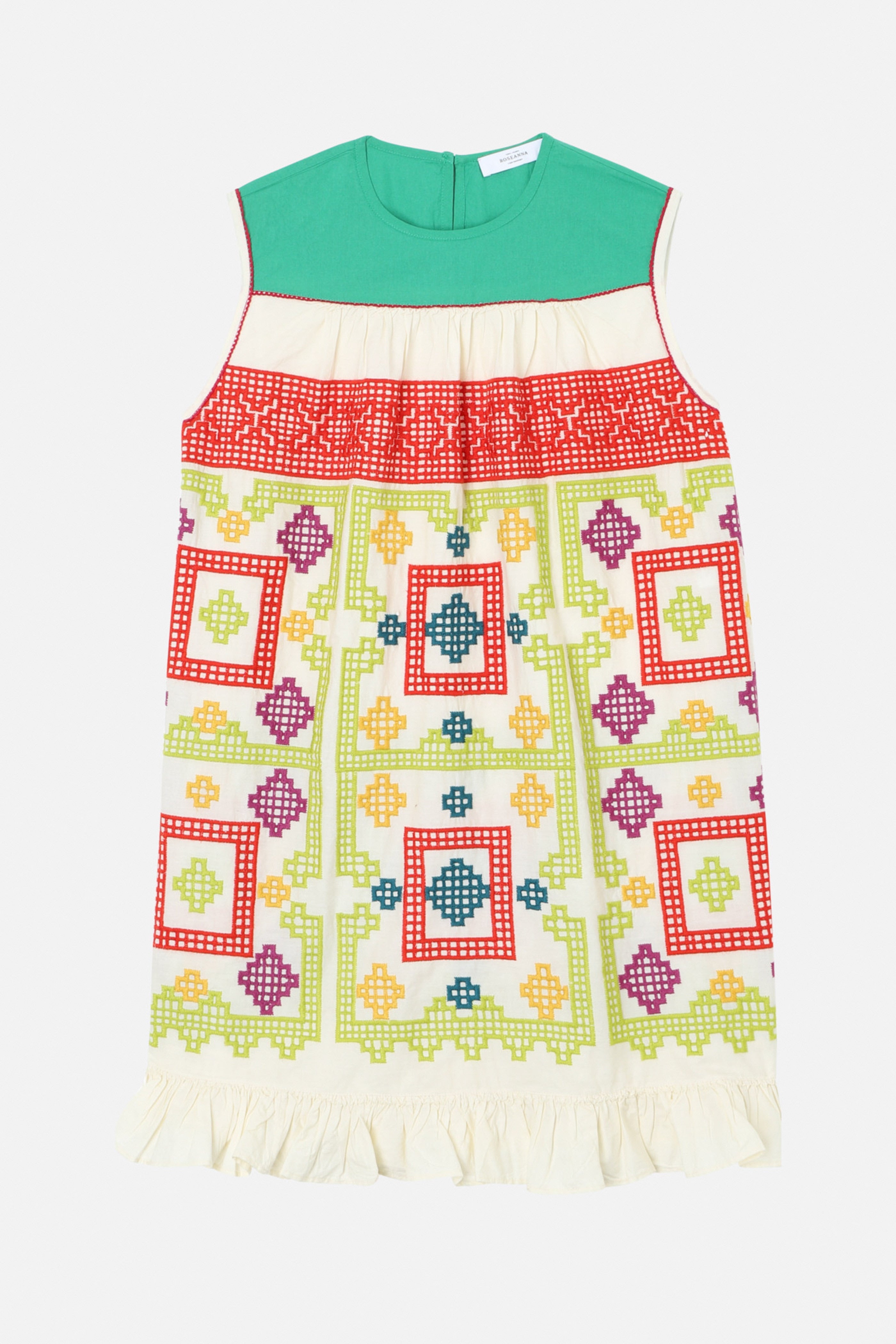 Raf Balkans Dress - Ecru