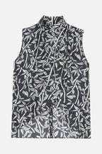 Cardi Bamboo Top - Charcoal