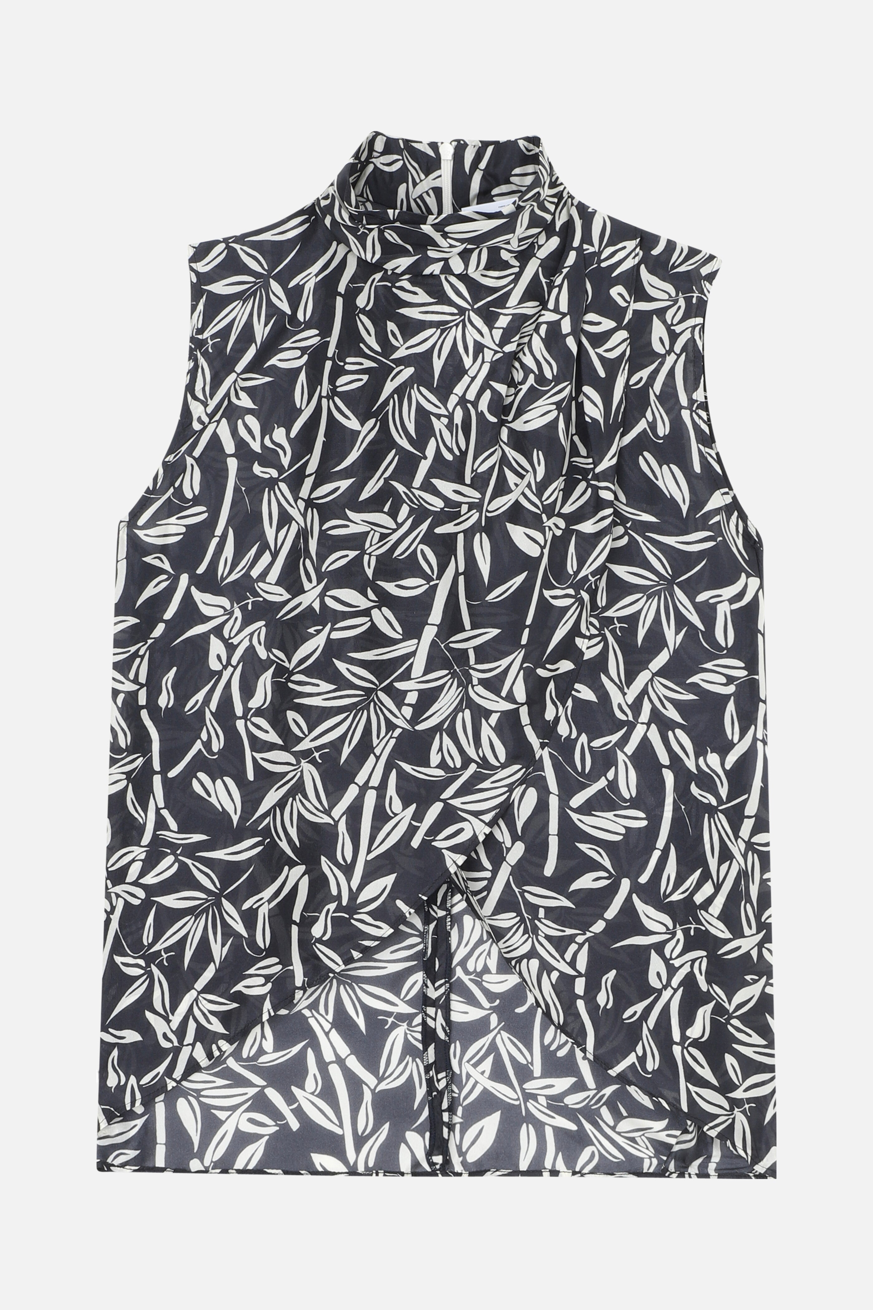 Cardi Bamboo Top - Charcoal