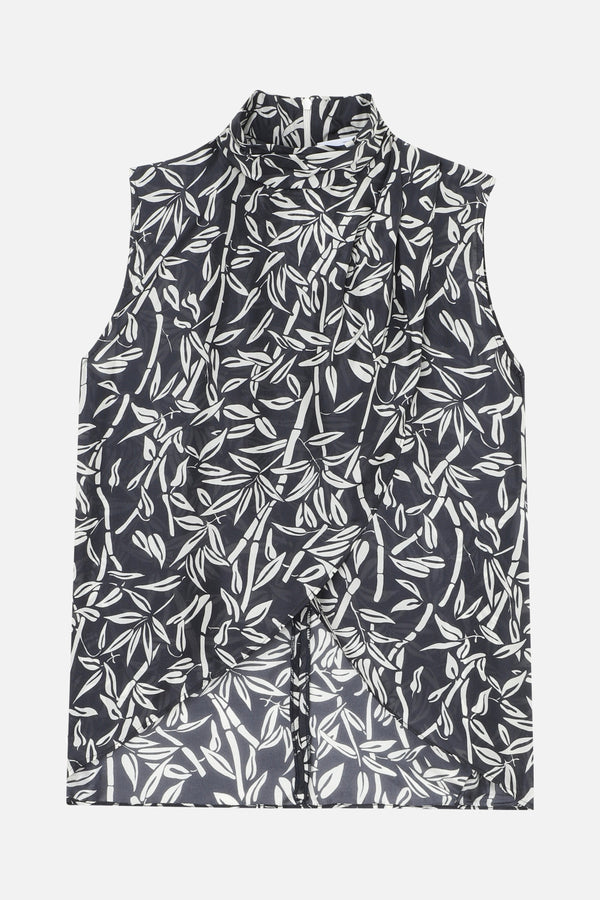 Top Cardi Bamboo - Charbon
