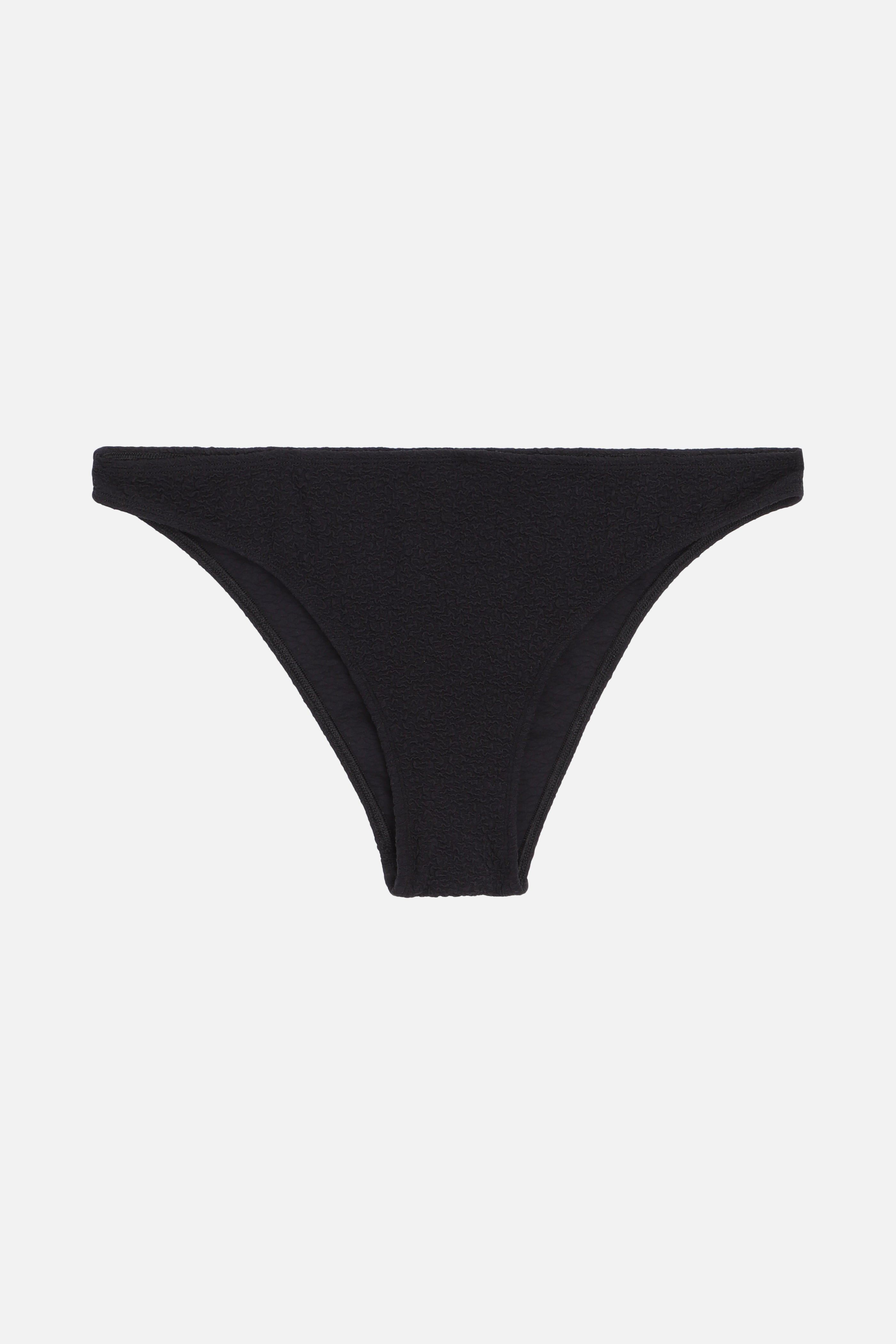 Wind Gauffre Bikini Bottom - Charcoal