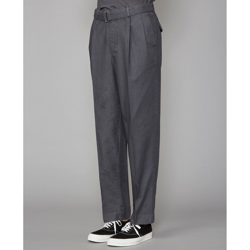 Chino Luigi Pleat Chino Itl Pgmt Co - Asphalt