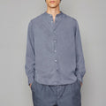 Chemise Gaspard Pgmt Dyed Tencel - Atlantic Blue