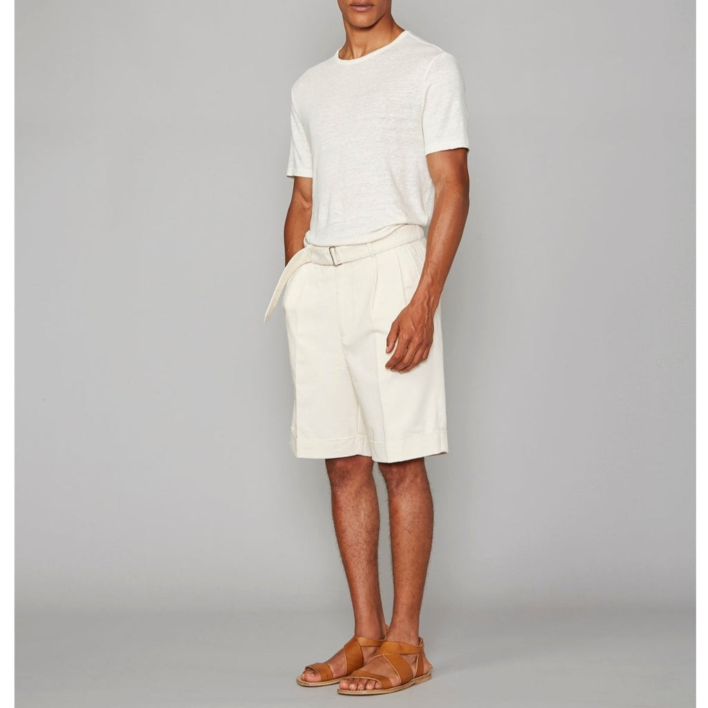 Short Luigi Short Organic Cotton - Ecru