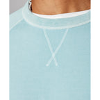 Sweat Clement Cneck Pgmt Dyed - Light Green