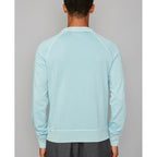 Sweat Clement Cneck Pgmt Dyed - Light Green