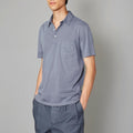 Tee Shirt Bd Polo Ice Touch Co Pgmt Dyed - Atlantic Blue