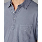 Tee Shirt Bd Polo Ice Touch Co Pgmt Dyed - Atlantic Blue