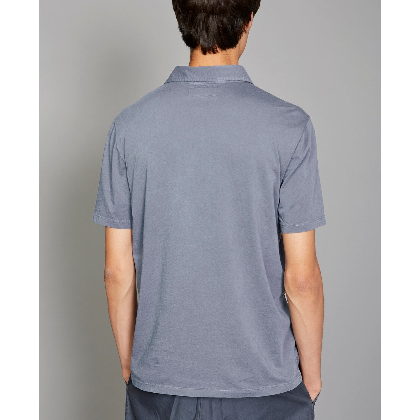 Tee Shirt Bd Polo Ice Touch Co Pgmt Dyed - Atlantic Blue