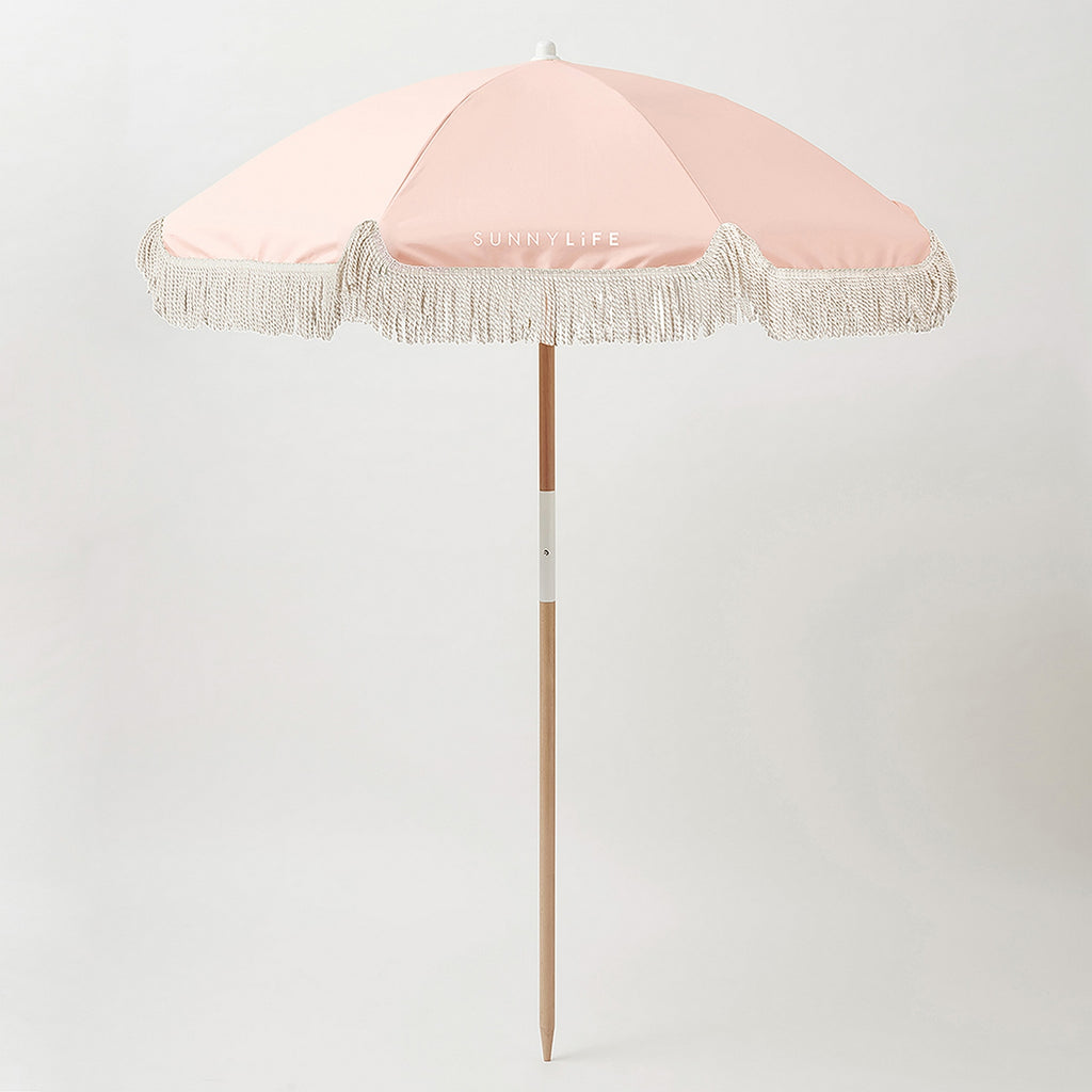 Parasol de Plage De Luxe - Saumon