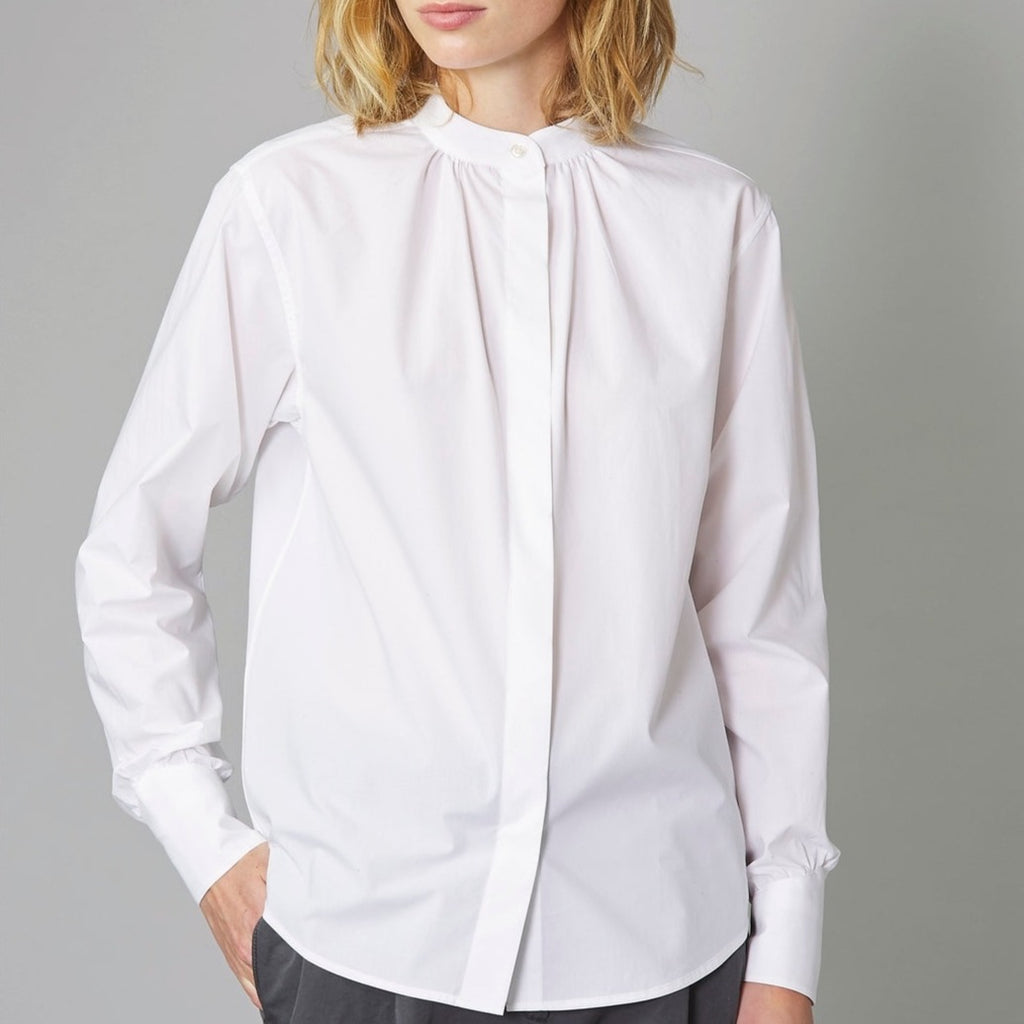 Chemise New Paloma Shirt Poplin Co - White
