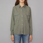 Chemise Bonnia Shirt Co Lyo Gmt Dye - Dusty Olive
