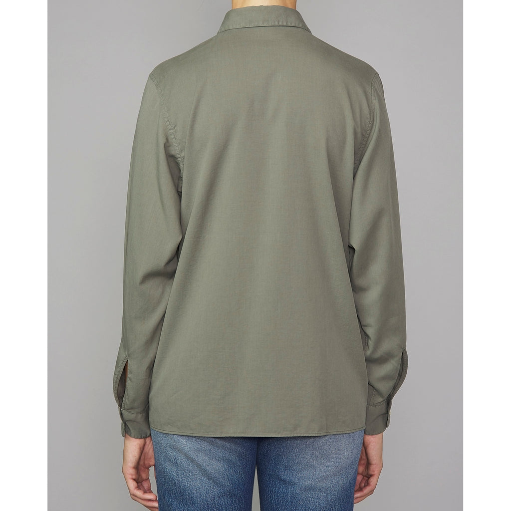 Chemise Bonnia Shirt Co Lyo Gmt Dye - Dusty Olive