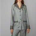 Chemise Alana Shi Placed Dots Print Se - Dusty Olive/Beige