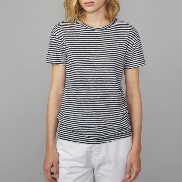 Lara T-Shirt - Black/White - Women