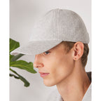 Petit Acc Baseball Cap Heather Fleece - Heather Grey