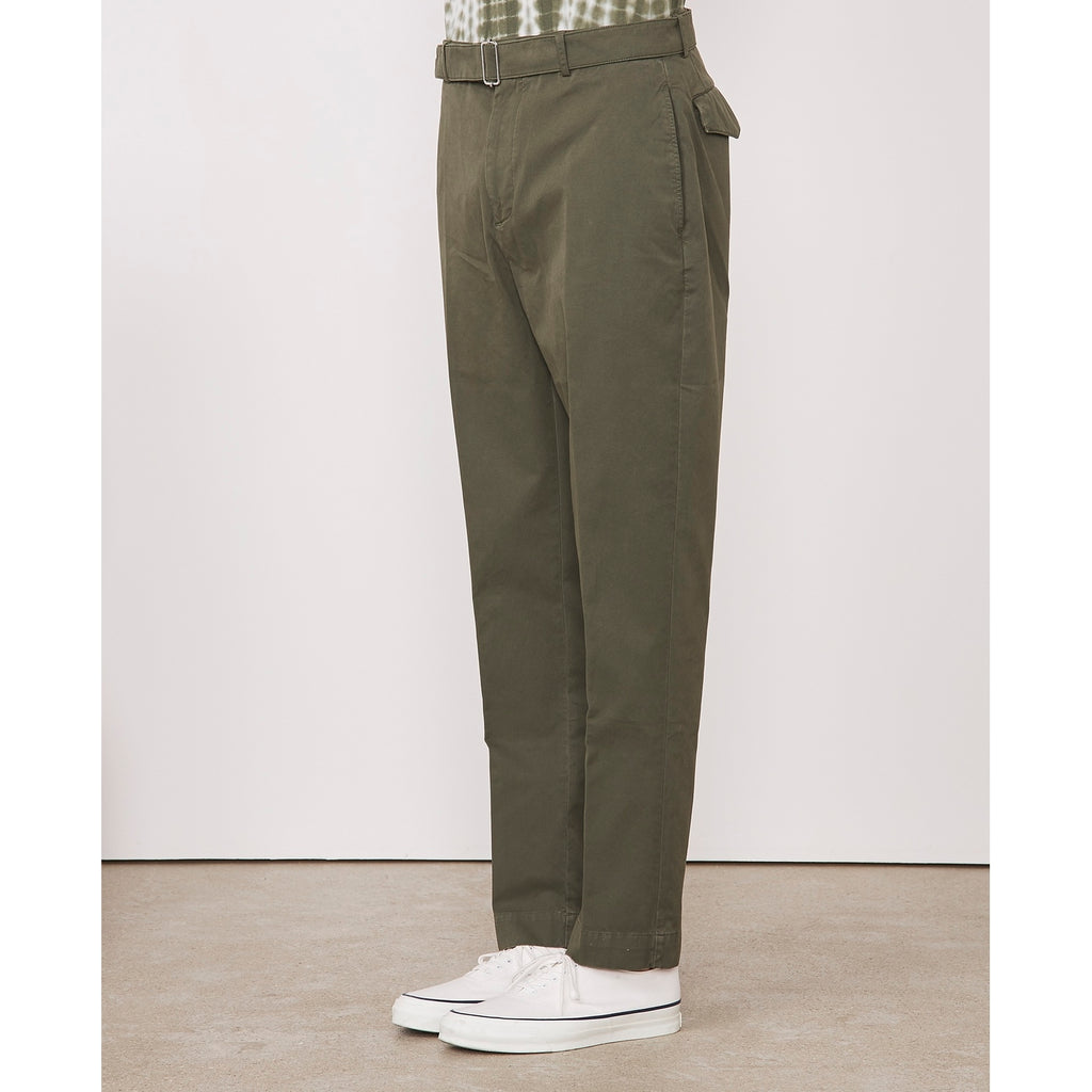 Chino Owen  Itl Pgmt Dye Co Twill - Lichene