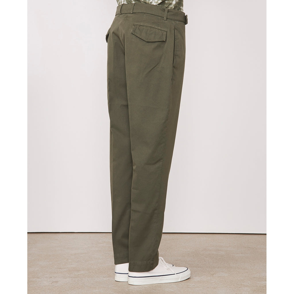 Chino Owen  Itl Pgmt Dye Co Twill - Lichene