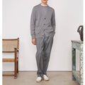 Pulls Miles Cardigan Itl Co Ten - Medium Grey