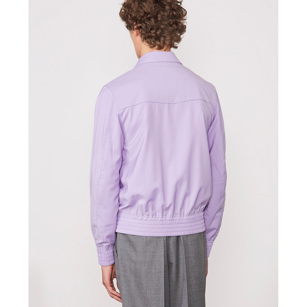 Blouson Marty Itl Pce Dye Wool - Parme
