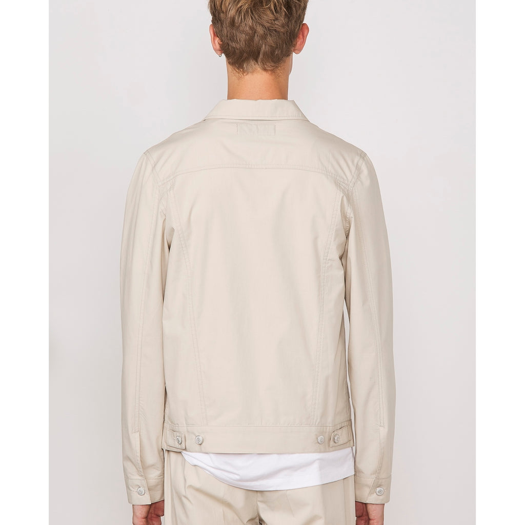 Blouson Leo Jkt Itl Piece Dye Co Po - Cream