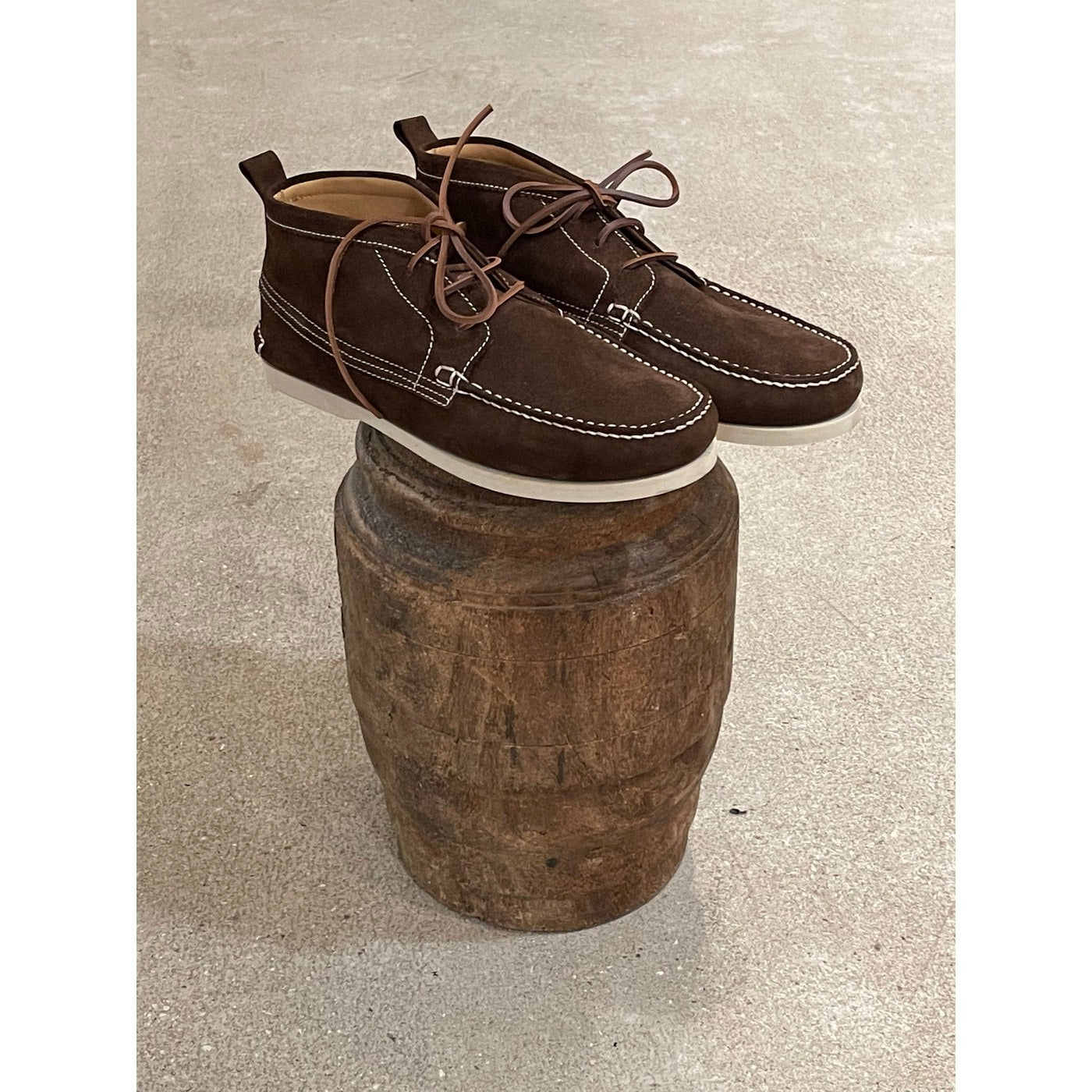 Shoes Seth Boat Shoe Itl Suede - Brown