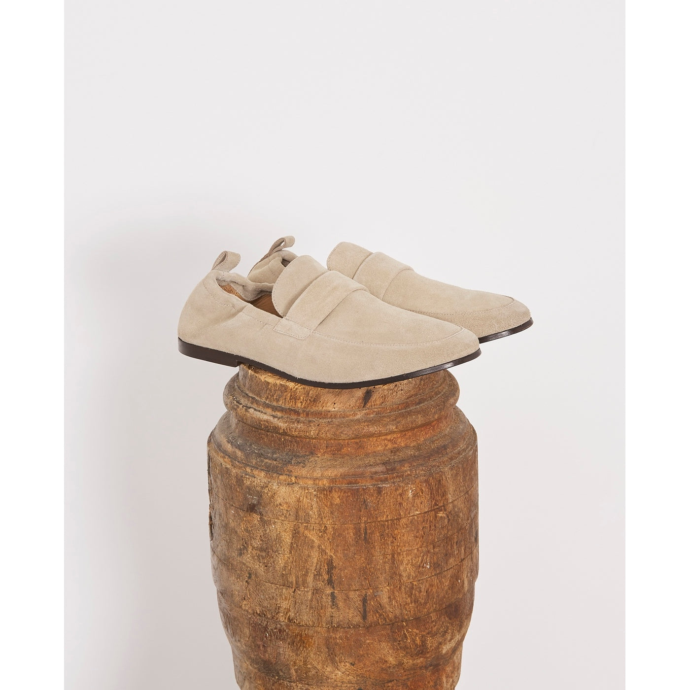 Shoes Salomon Italian Suede Slipper - Sand