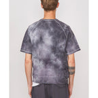 Sweat Chris Ss Heather Grey Tye Dye - Heather Grey/Asphalt