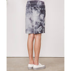 Sweat Timeo Short Htr Grey Tye Dye - Heather Grey/Asphalt