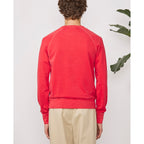 Sweat Chris Ls Pgmt Dye Fleece - Poppy Red