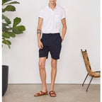Tee Shirt Bruno Pkt Piece Dye Co Ten - White