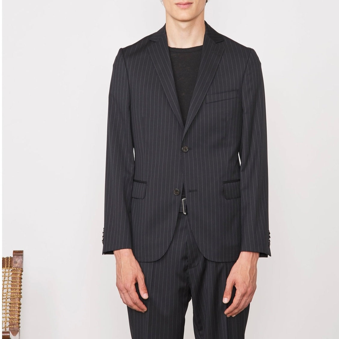 Jacket 375 - Black/White - Men's