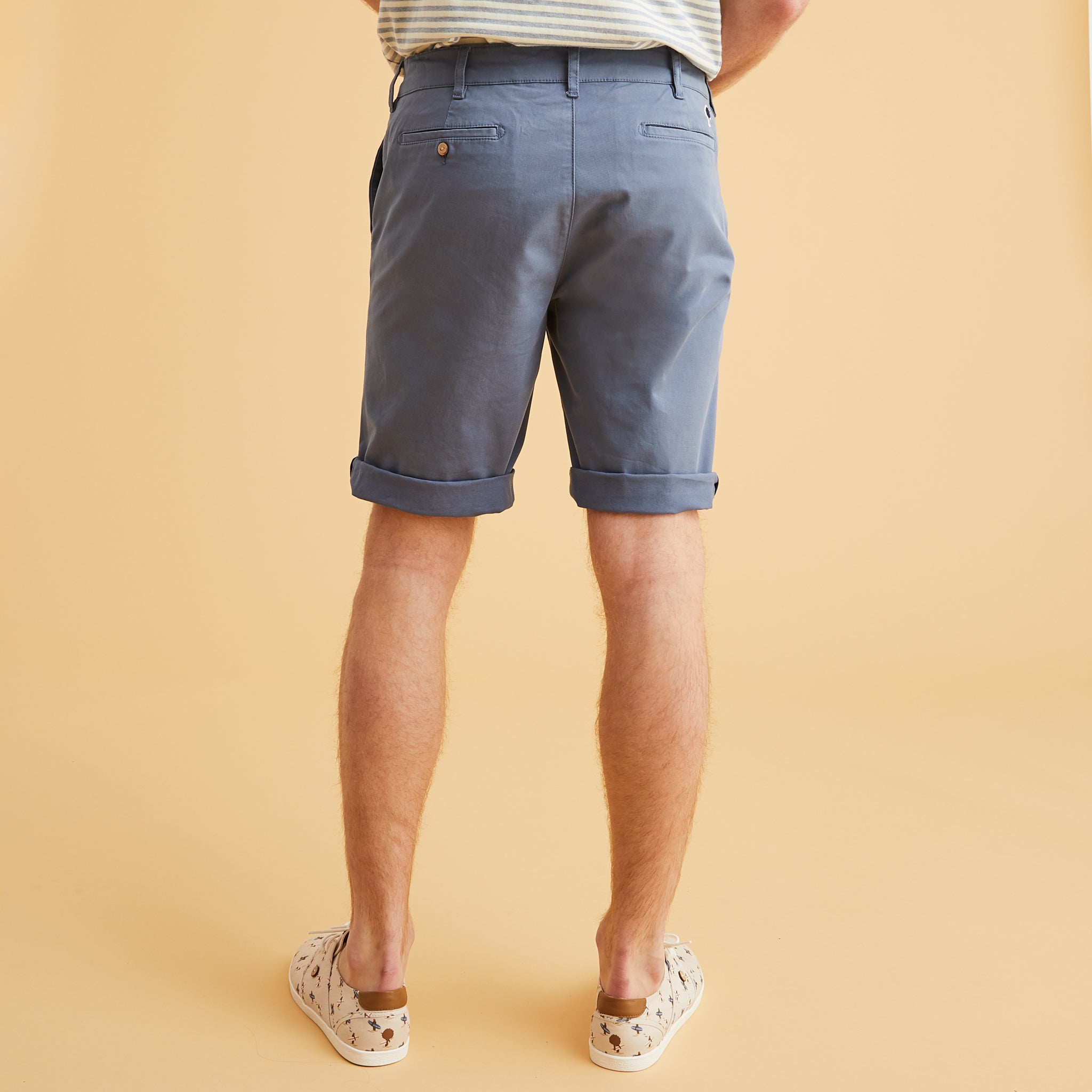 Faguo - Shorts chinos - Saulieu - Azul - Hombre