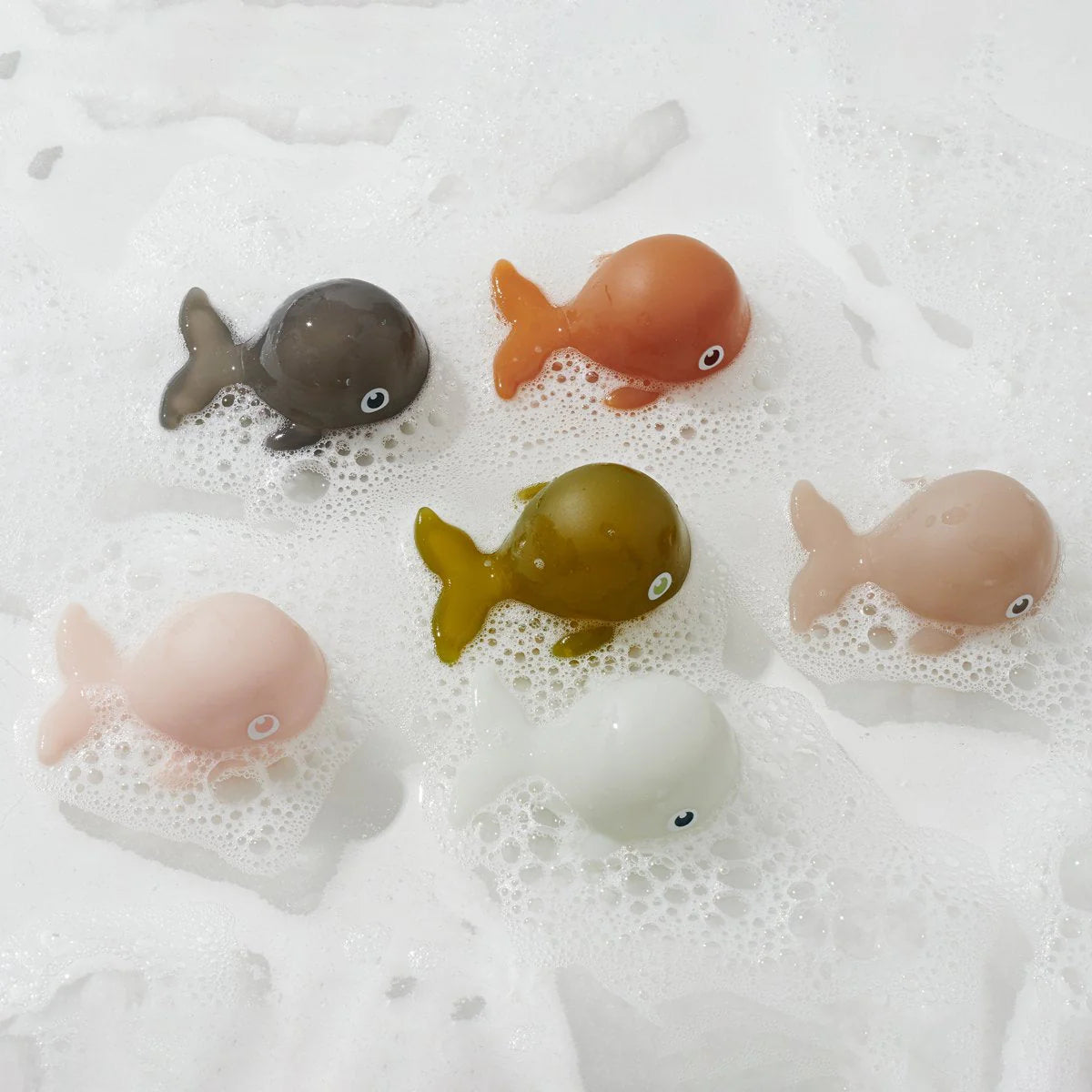 Lot De 6 Pistolets De Bain Baleine